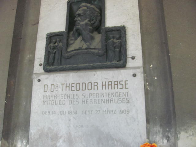 Theodor Haase 1834 Bielsko-Biała ewangelickie - Grobonet - Wyszukiwarka osób pochowanych