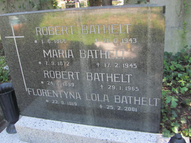 Maria Bathelt 1872 Bielsko-Biała ewangelickie - Grobonet - Wyszukiwarka osób pochowanych