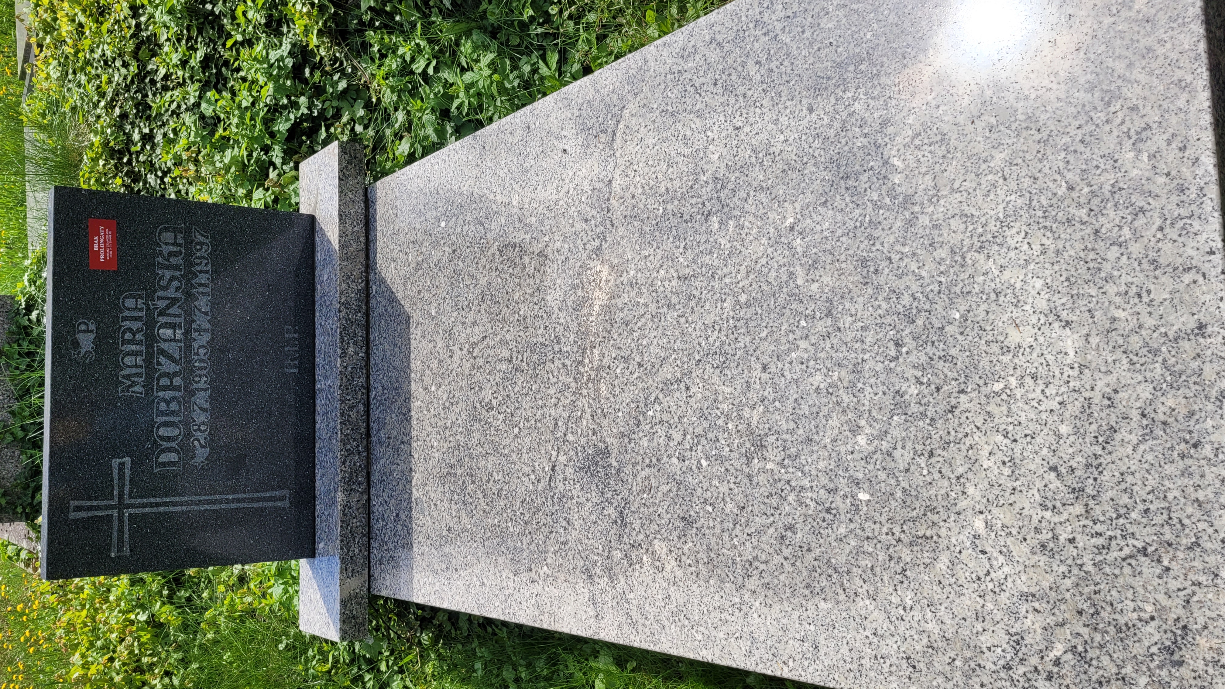 Maria Dobrzańska 1905 Bielsko-Biała ewangelickie - Grobonet - Wyszukiwarka osób pochowanych