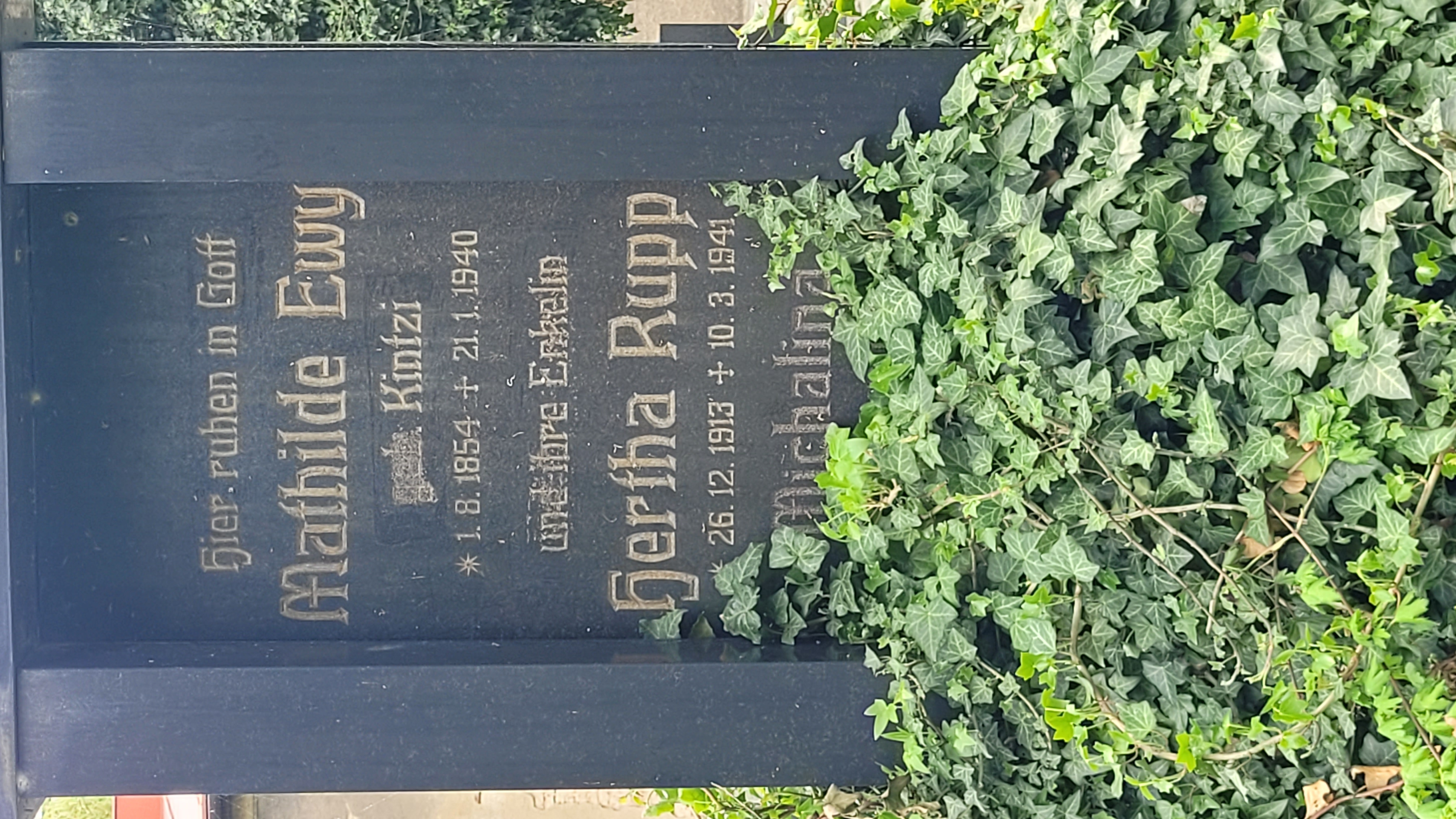 Gertha Helene Rupp 1913 Bielsko-Biała ewangelickie - Grobonet - Wyszukiwarka osób pochowanych