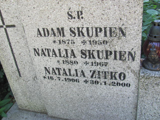 Natalia Zitko 1906 Bielsko-Biała ewangelickie - Grobonet - Wyszukiwarka osób pochowanych