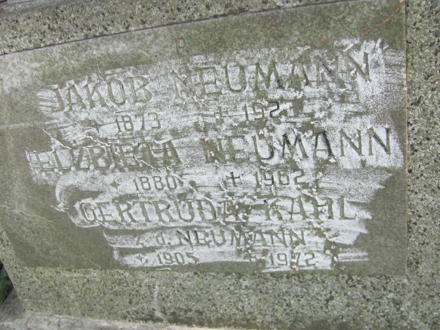 Jakub Neumann 1872 Bielsko-Biała ewangelickie - Grobonet - Wyszukiwarka osób pochowanych