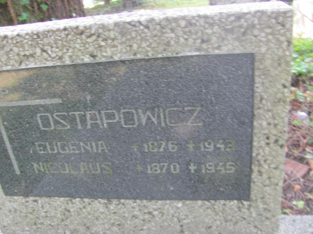 Mikołaj Nicolaus Ostapowicz 1870 Bielsko-Biała ewangelickie - Grobonet - Wyszukiwarka osób pochowanych