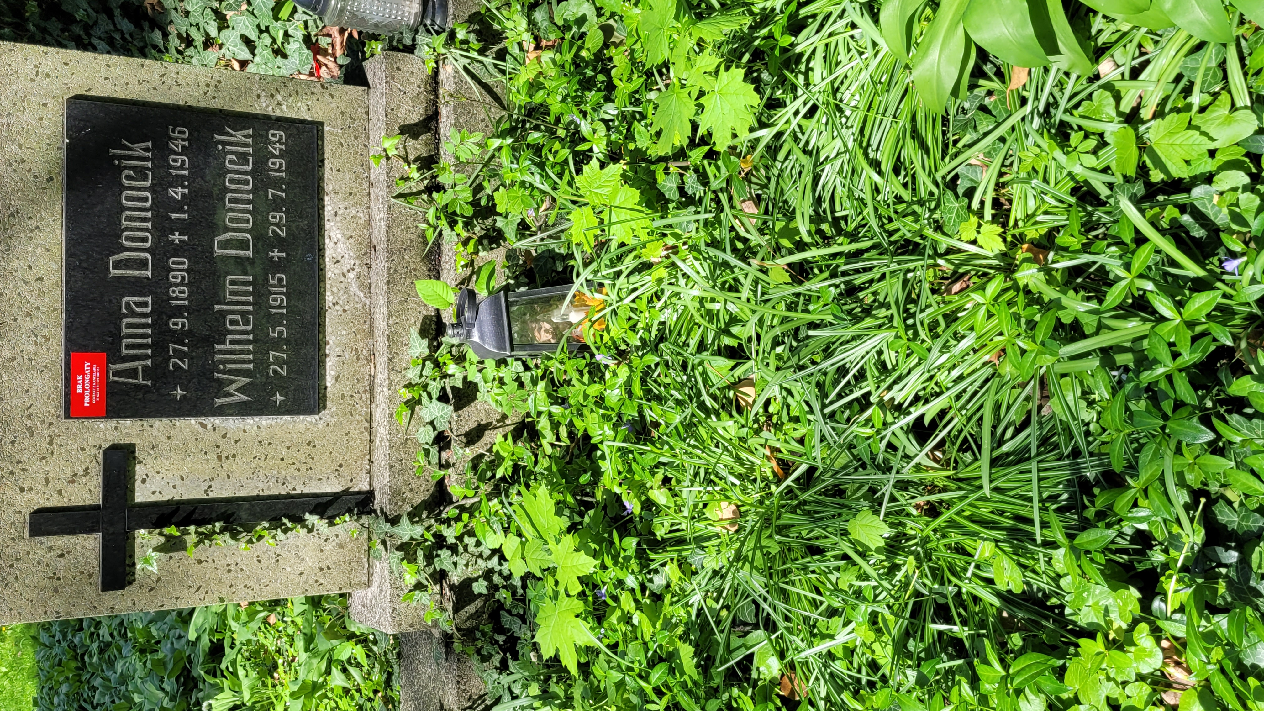 Anna Donocik 1890 Bielsko-Biała ewangelickie - Grobonet - Wyszukiwarka osób pochowanych