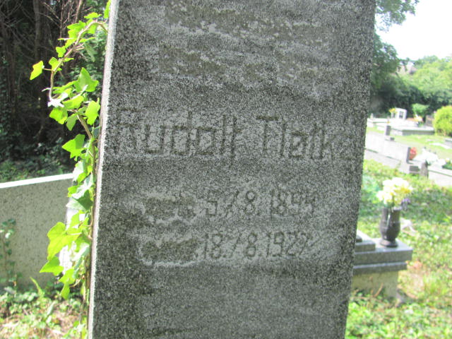 Rudolf Tlołka 1894 Bielsko-Biała ewangelickie - Grobonet - Wyszukiwarka osób pochowanych