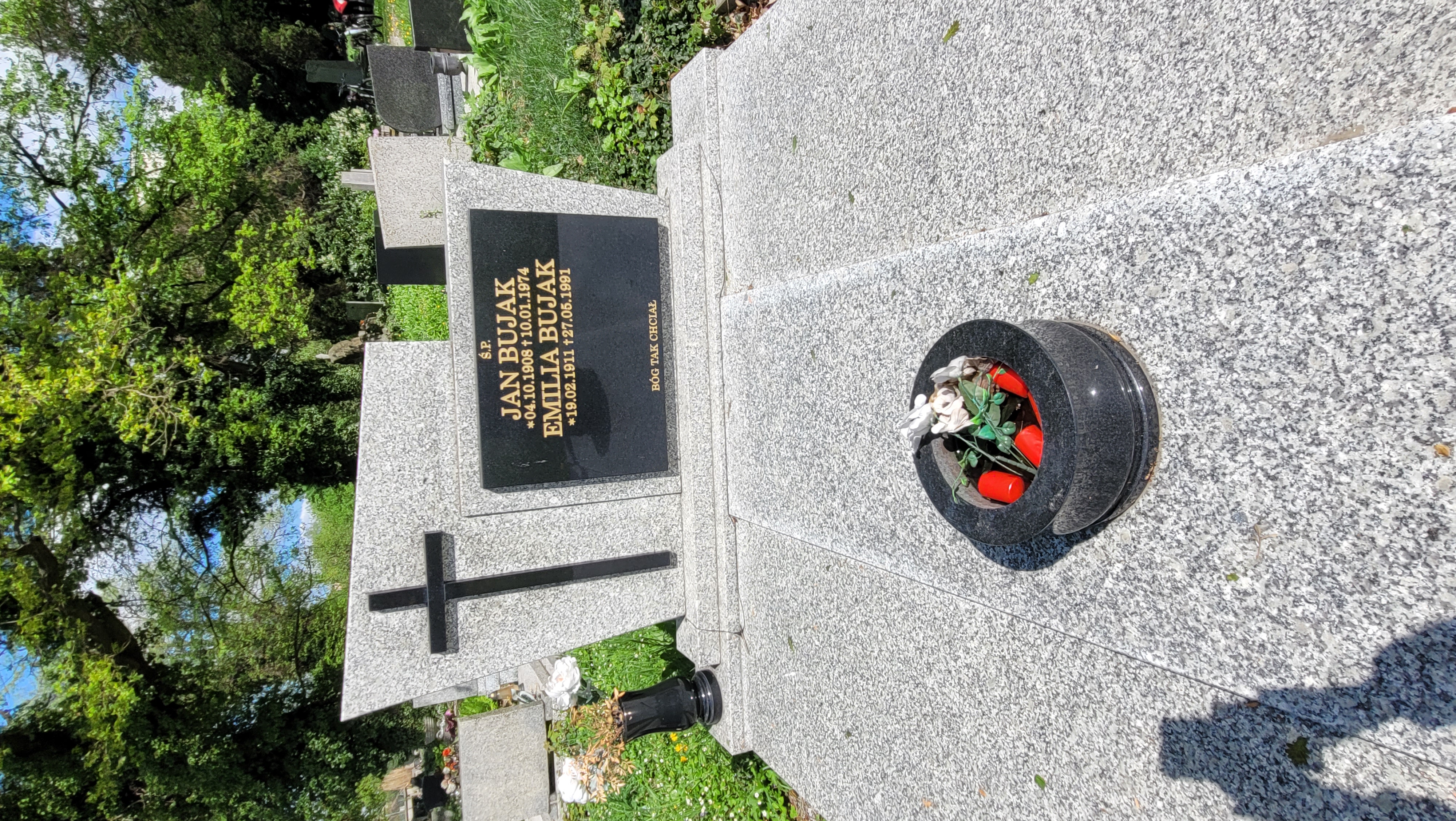 Emilia Bujak 1911 Bielsko-Biała ewangelickie - Grobonet - Wyszukiwarka osób pochowanych