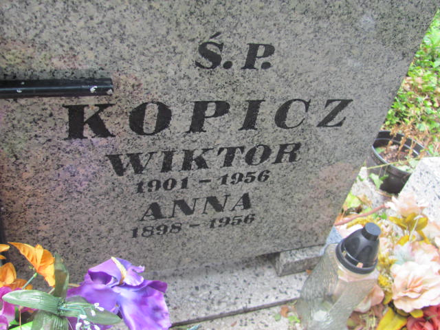 Wiktor Kopicz 1900 Bielsko-Biała ewangelickie - Grobonet - Wyszukiwarka osób pochowanych