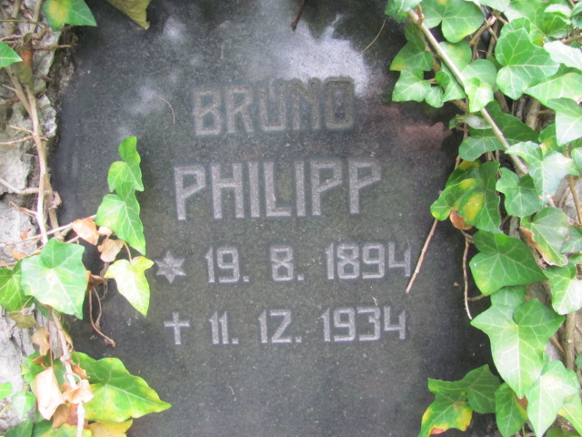 Bruno Philipp 1894 Bielsko-Biała ewangelickie - Grobonet - Wyszukiwarka osób pochowanych