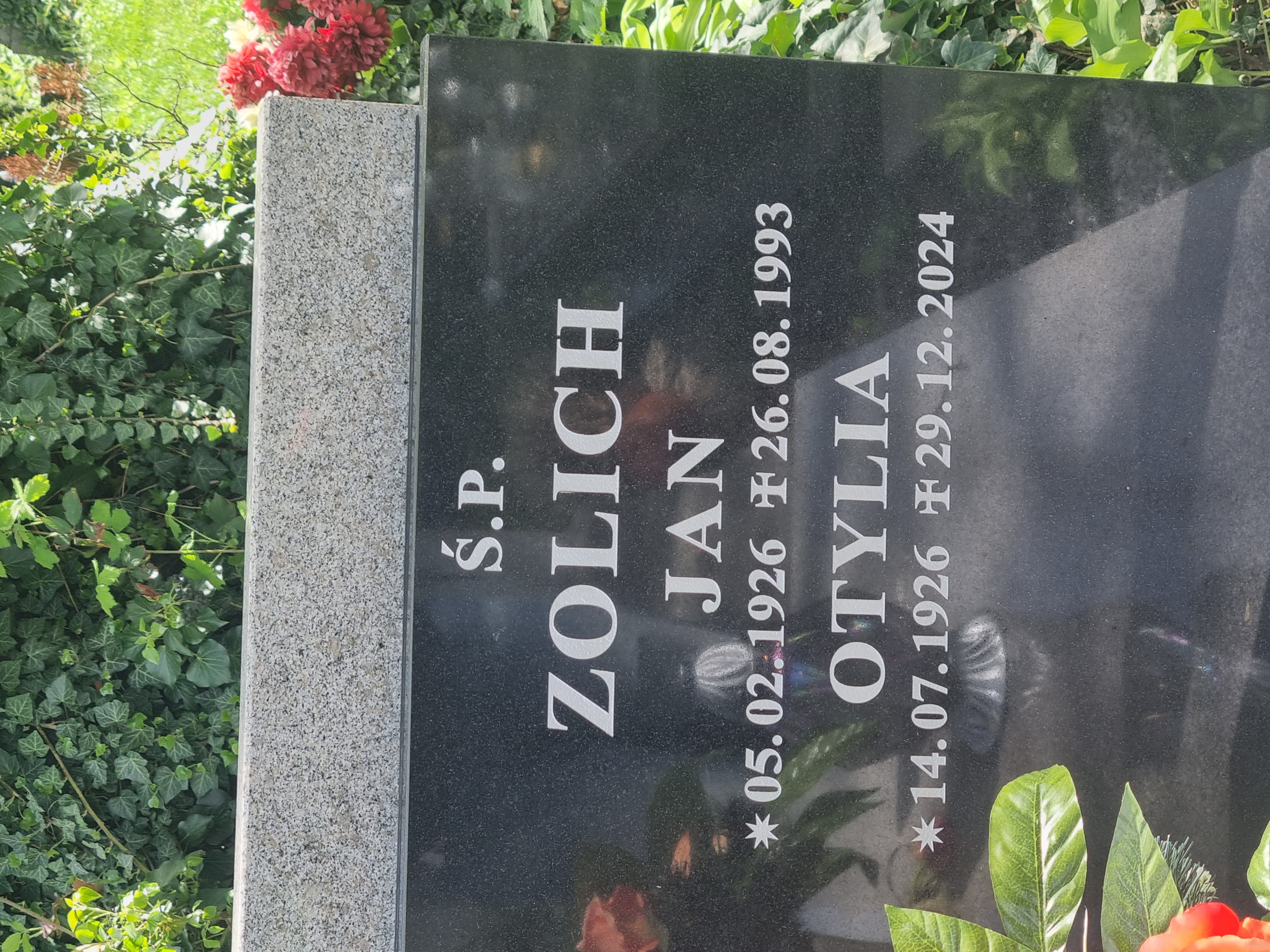 Otylia Zolich 1926 Bielsko-Biała ewangelickie - Grobonet - Wyszukiwarka osób pochowanych