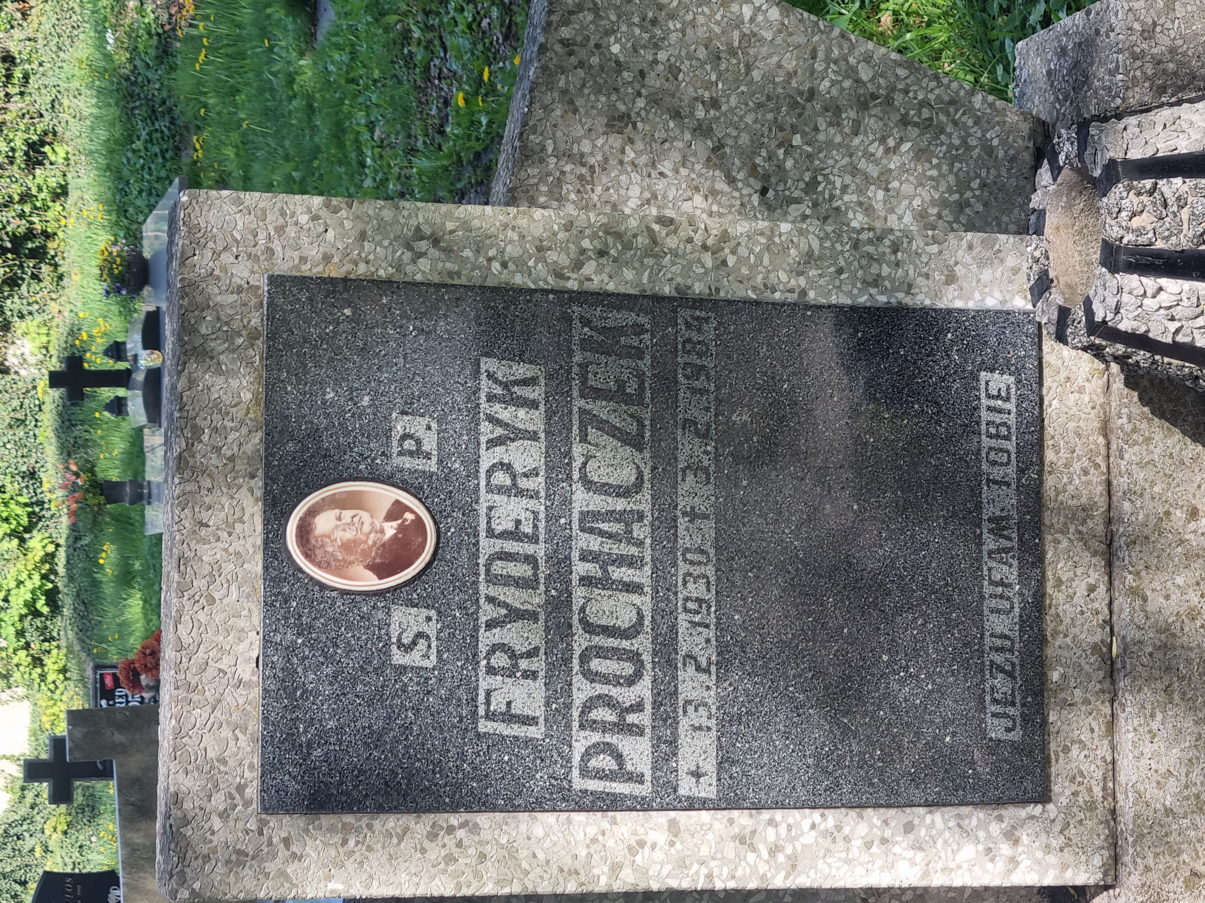 Fryderyk Prochaczek 1930 Bielsko-Biała ewangelickie - Grobonet - Wyszukiwarka osób pochowanych