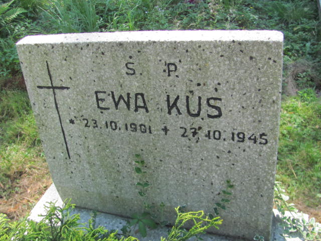 Ewa Kuś 1901 Bielsko-Biała ewangelickie - Grobonet - Wyszukiwarka osób pochowanych