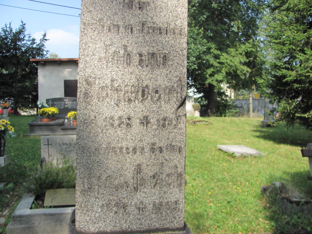 Johann Schubert 1887 Bielsko-Biała ewangelickie - Grobonet - Wyszukiwarka osób pochowanych