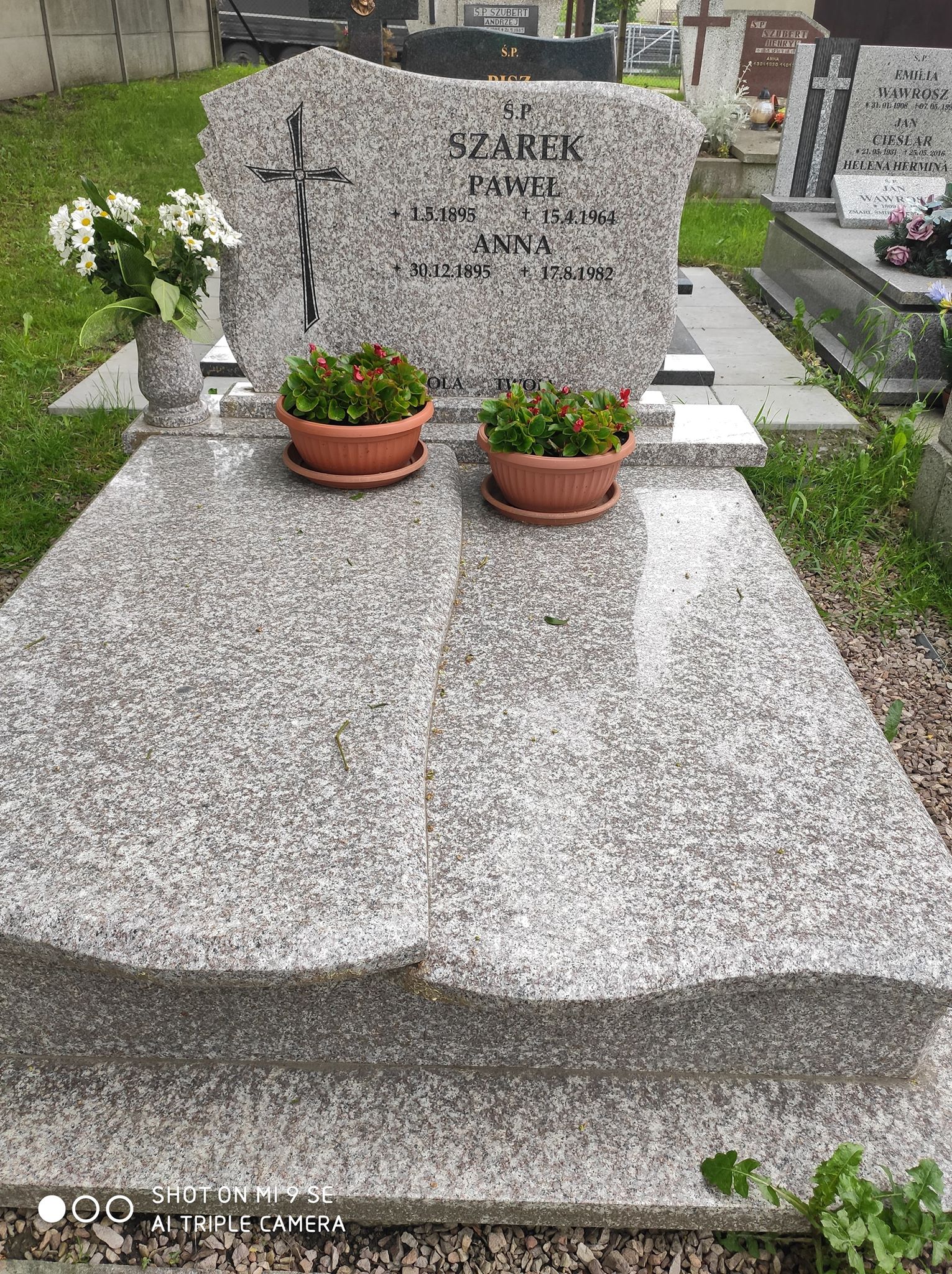 Anna Szarek 1895 Bielsko-Biała ewangelickie - Grobonet - Wyszukiwarka osób pochowanych